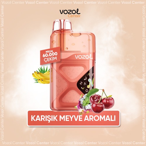 Vozol Neon 60000 Dragonfruit Banana Cherry